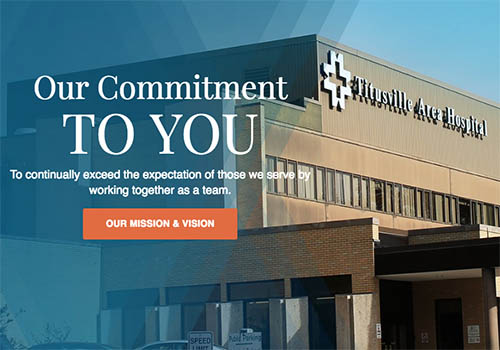 Titusville Area Hospital - Our Commitment TO YOU, Scorpion - Vega Website Awards Winner