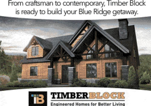 Timberblock Homes-Blue Ridge, Greenspon Advertising - Vega Website Awards Winner