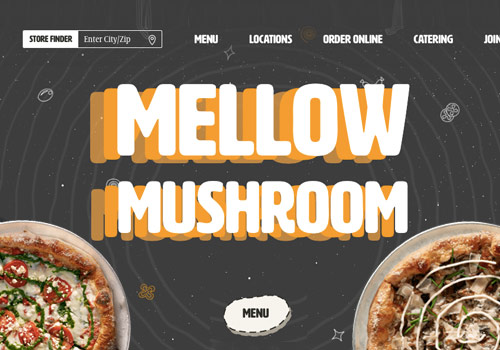 Mellow Mushroom, 3 Owl Media - Vega Website Awards Winner