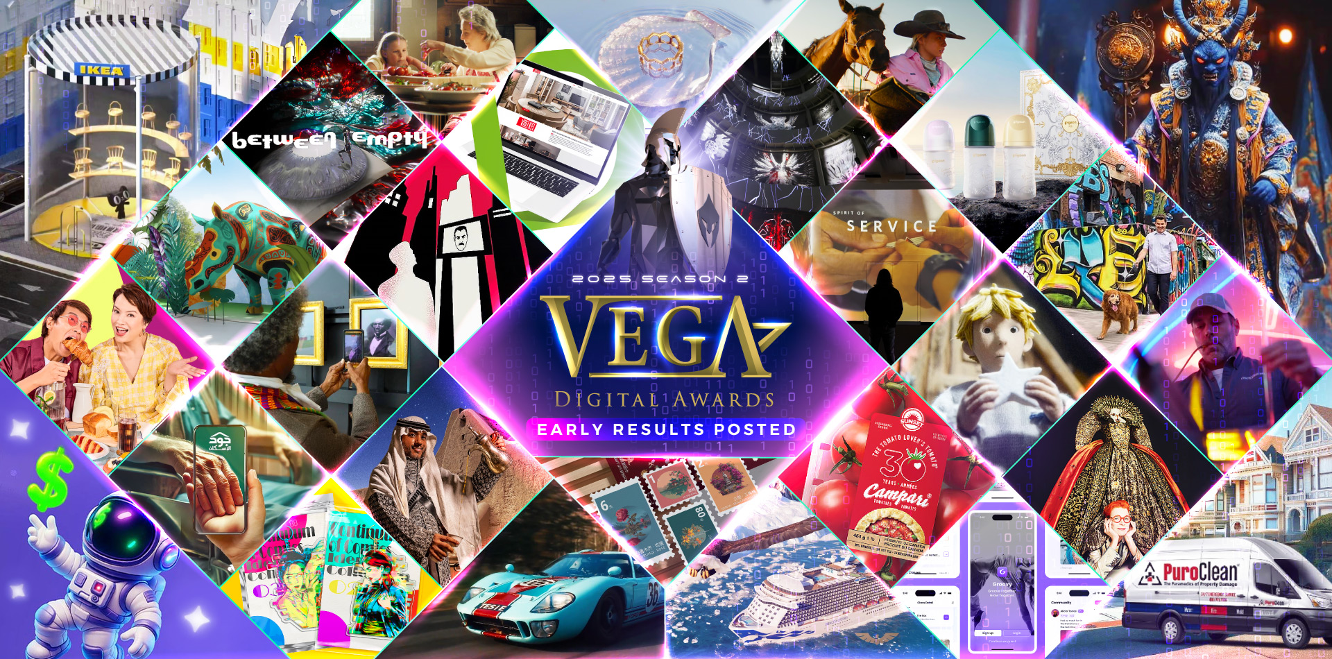 2025 Vega Digital Awards: Season 2 Early Results Announced!